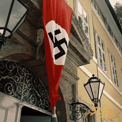 Sound Of Music Flag GIF by Rodgers & Hammerstein