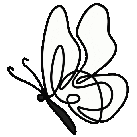 Butterfly Motyl Sticker