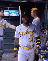 Pittsburgh Pirates Smile GIF by Jomboy Media - Find & Share on GIPHY