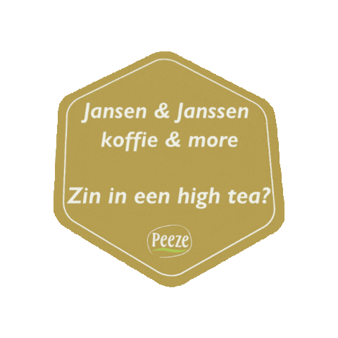 High Tea Heerlen Sticker by Jansen & Janssen Coffee & More