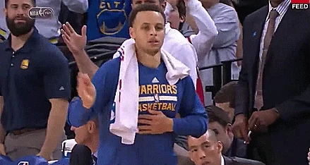 Golden State Warriors Tea GIF by NBA