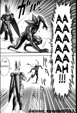 One Punch Man Cell GIF