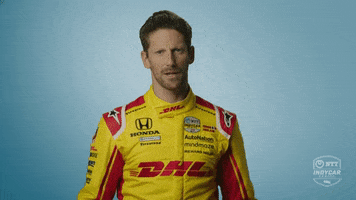 Driving Romain Grosjean GIF by INDYCAR