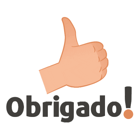 Obrigado Sticker by Akin Group