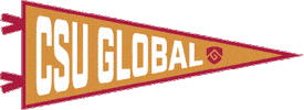 CSU Global Sticker