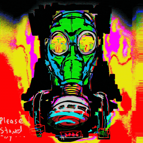War Glitch GIF by Stoner Stick People