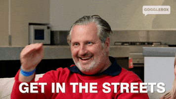 Lets Do This GIF by Gogglebox Australia