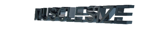 MUSCLESIZE Sticker