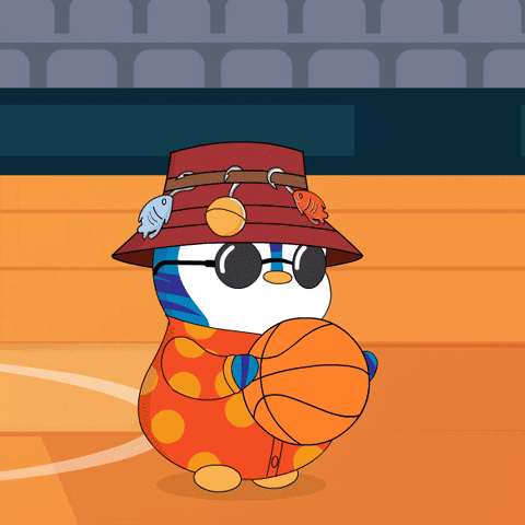 March Madness Win GIF by Pudgy Penguins