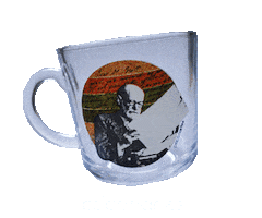 Cafe Freud Sticker by psicanartes