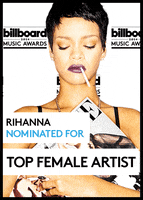 rihanna top female artist GIF by Billboard Music Awards