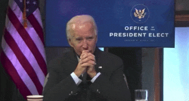 Joe Biden Listening GIF by GIPHY News
