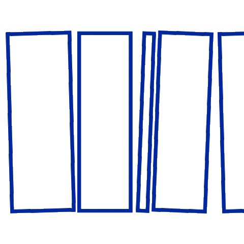 Windows Rectangles Sticker by PARALELA - Plataforma de Arte