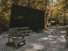 Getaway Cabin GIF by Ash Branding Co