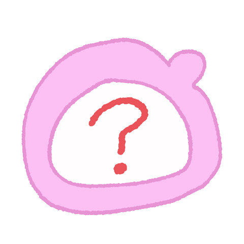 Question Mark 蛤 Sticker