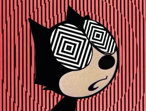  cat hipster dope felix GIF