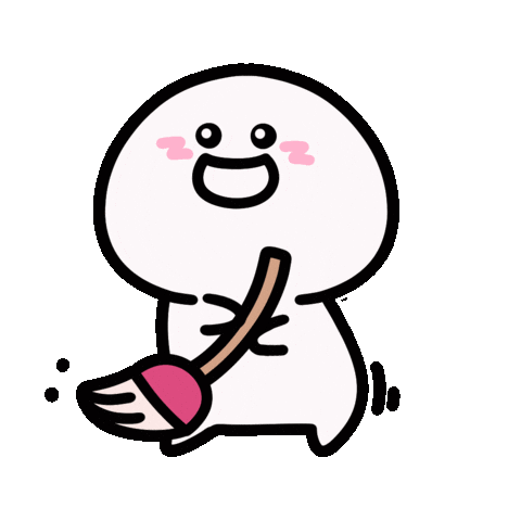 お尻 家事 Sticker