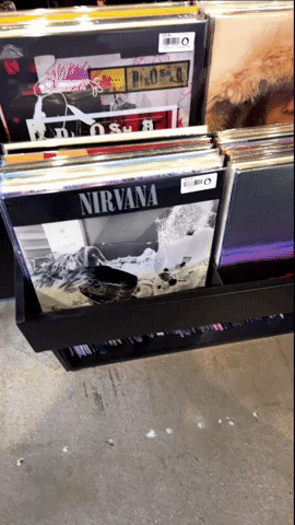 SaintMarieRecords vinyl records record store GIF