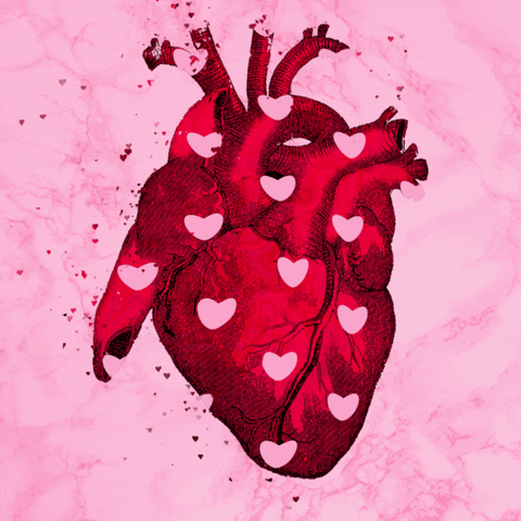 Heart Heartbeat GIF by TheGrungeMonkey