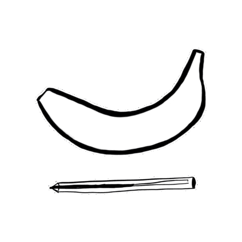 Banana Sticker