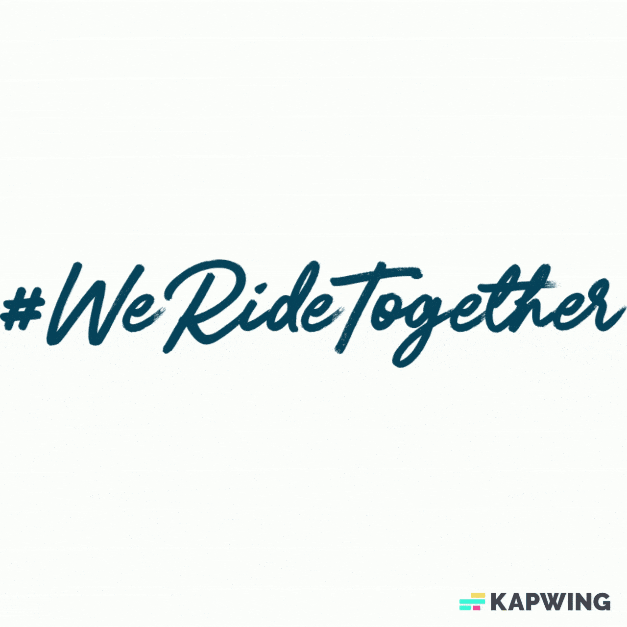 #WeRideTogether GIF
