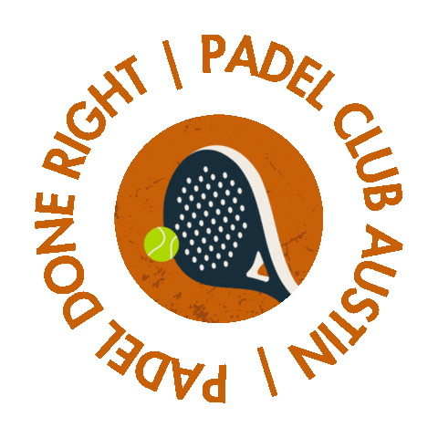 Padel Club Austin Sticker