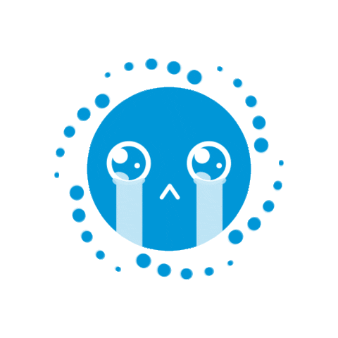 Sad Face Sticker by ovogene