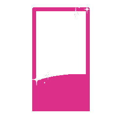 Pink Barbie Sticker by AJ Yates Inc.