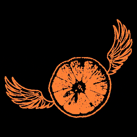 Angry Orange GIF