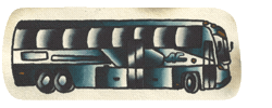 Old School Tattoo Sticker by AC Transit