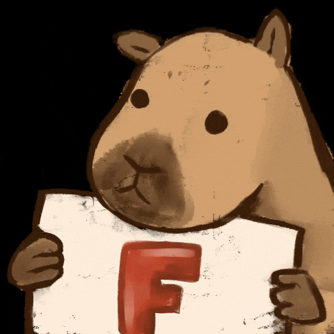 F Capibara GIF