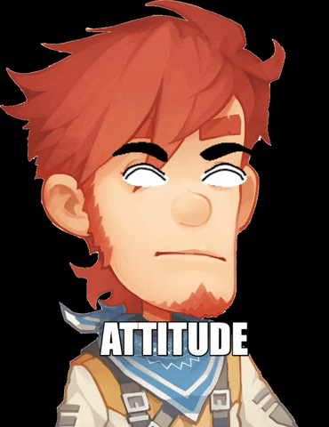 Attitude GIF by My Time At Portia