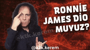 Ronnie James Dio GIF