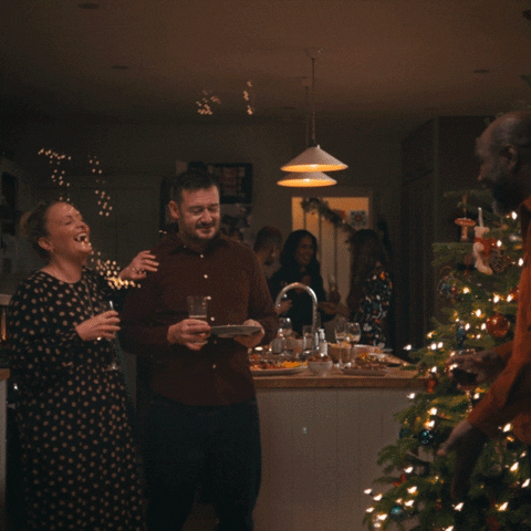 Christmas Time Lol GIF by John Lewis & Partners