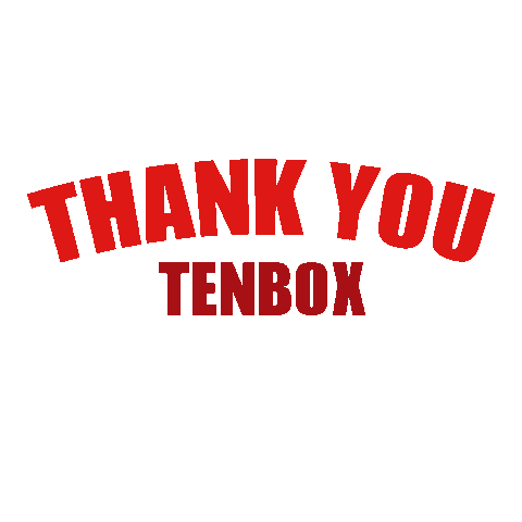 Thankyou Sticker by tenbox