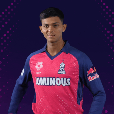 Pink Yes GIF by Rajasthan Royals