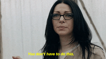 You Dont Have To Do This Alex Vause GIF