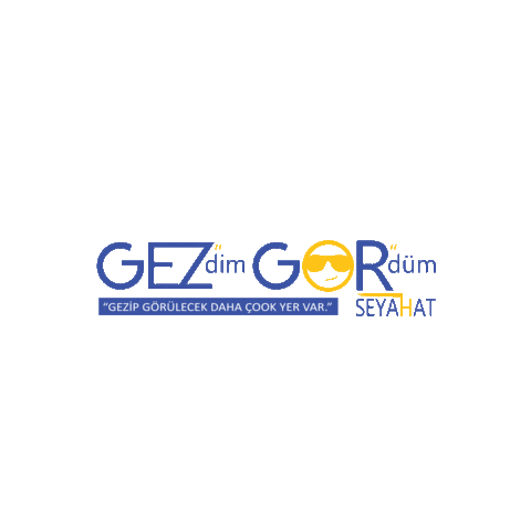 GEZDİM GÖRDÜM SEYAHAT Sticker