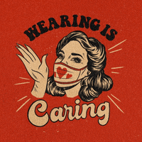 Face Mask GIF by Threadless