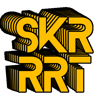 SKRRRT Sticker