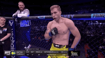 Nervous Mixed Martial Arts GIF by UFC