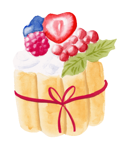 French Pastry Food Sticker by Color Snack Creative Studio