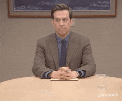 Plotting Ed Helms GIF by The Office