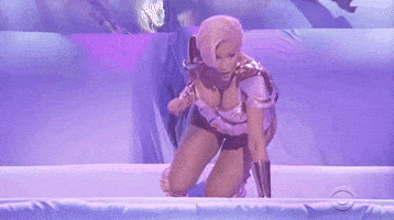 Cardi B Cheering GIF by Recording Academy / GRAMMYs
