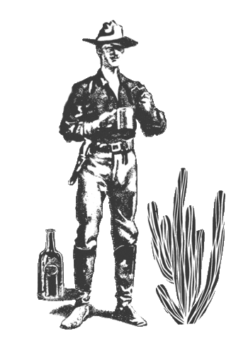 Cowboy Sticker by Katie Kime