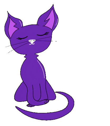 Happy Sunday Cat Sticker