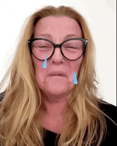 Cry GIF by Wendy Louise