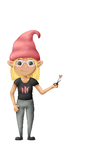 Herz Sticker by Wichtel Wanda