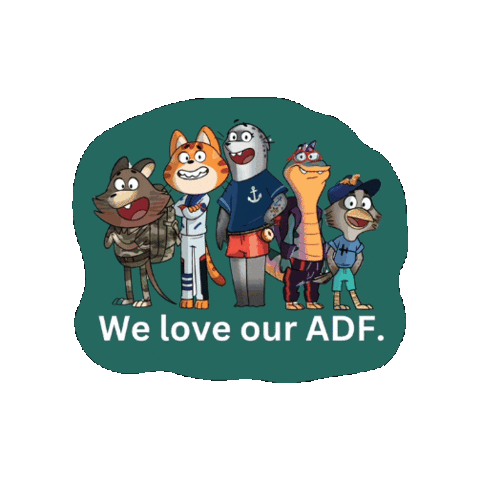 Defence Kidz Sticker