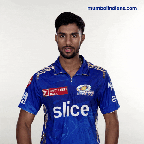 Serious Lets Go GIF by Mumbai Indians